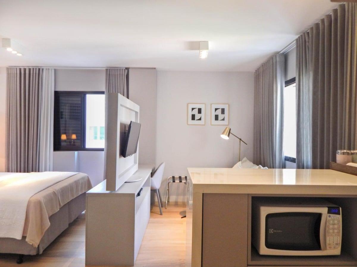 Easy Star - Flat Aconchegante No Hotel Transamerica Bela Cintra - Xa03G São Paulo Exteriör bild